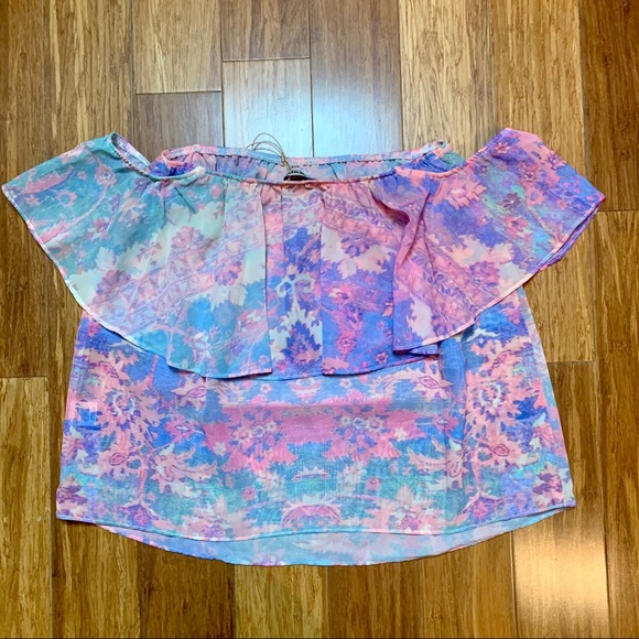 NWT Show Me Your MuMu Chiquita Off Shoulder Top - Picture 2 of 6